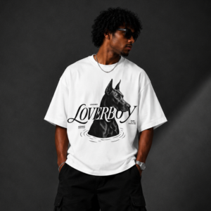 Loverboy™ Oversized Graphic Streetwear Tee