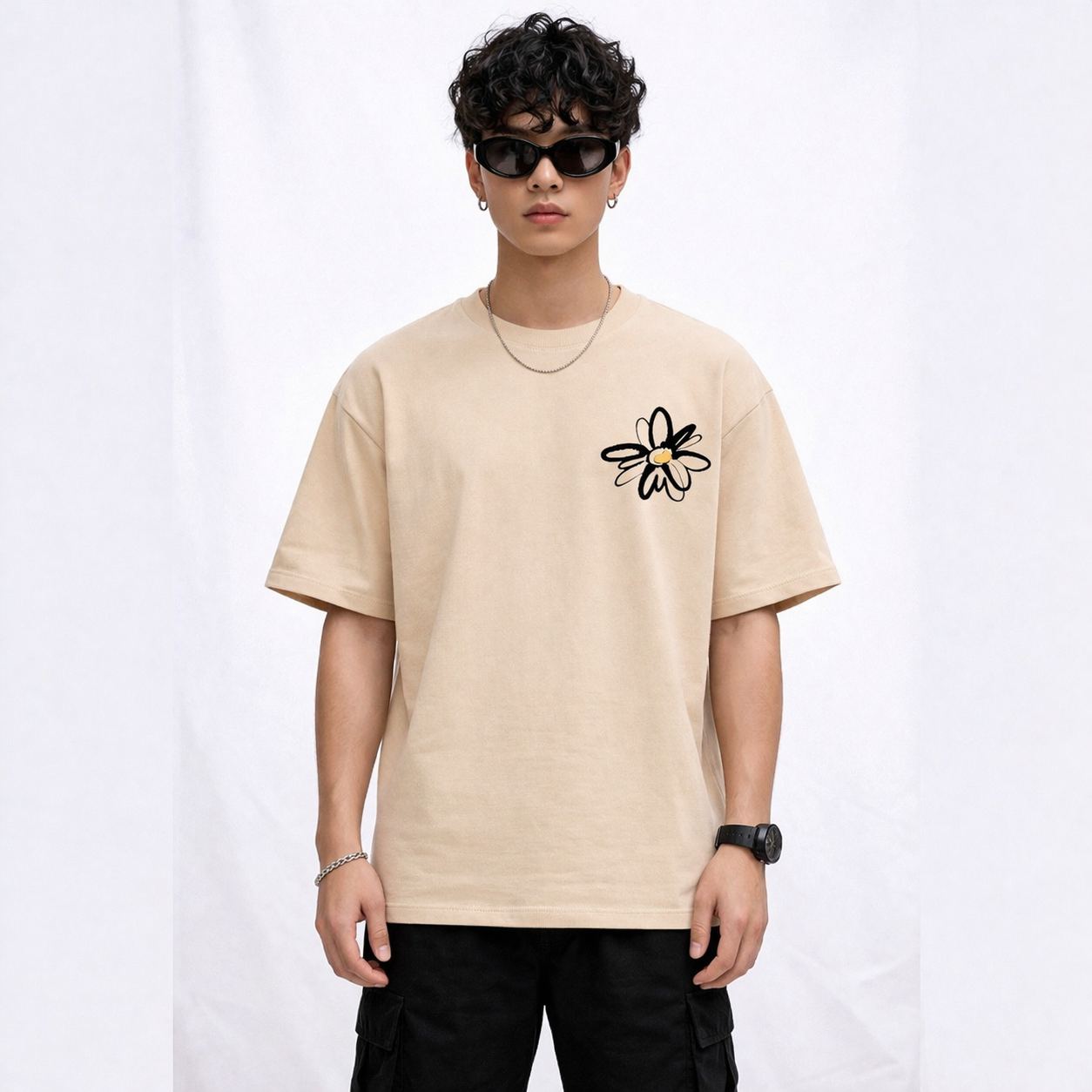 Minimal Butterfly Graphic T-Shirt – Aesthetic Streetwear Black Tee - Image 10
