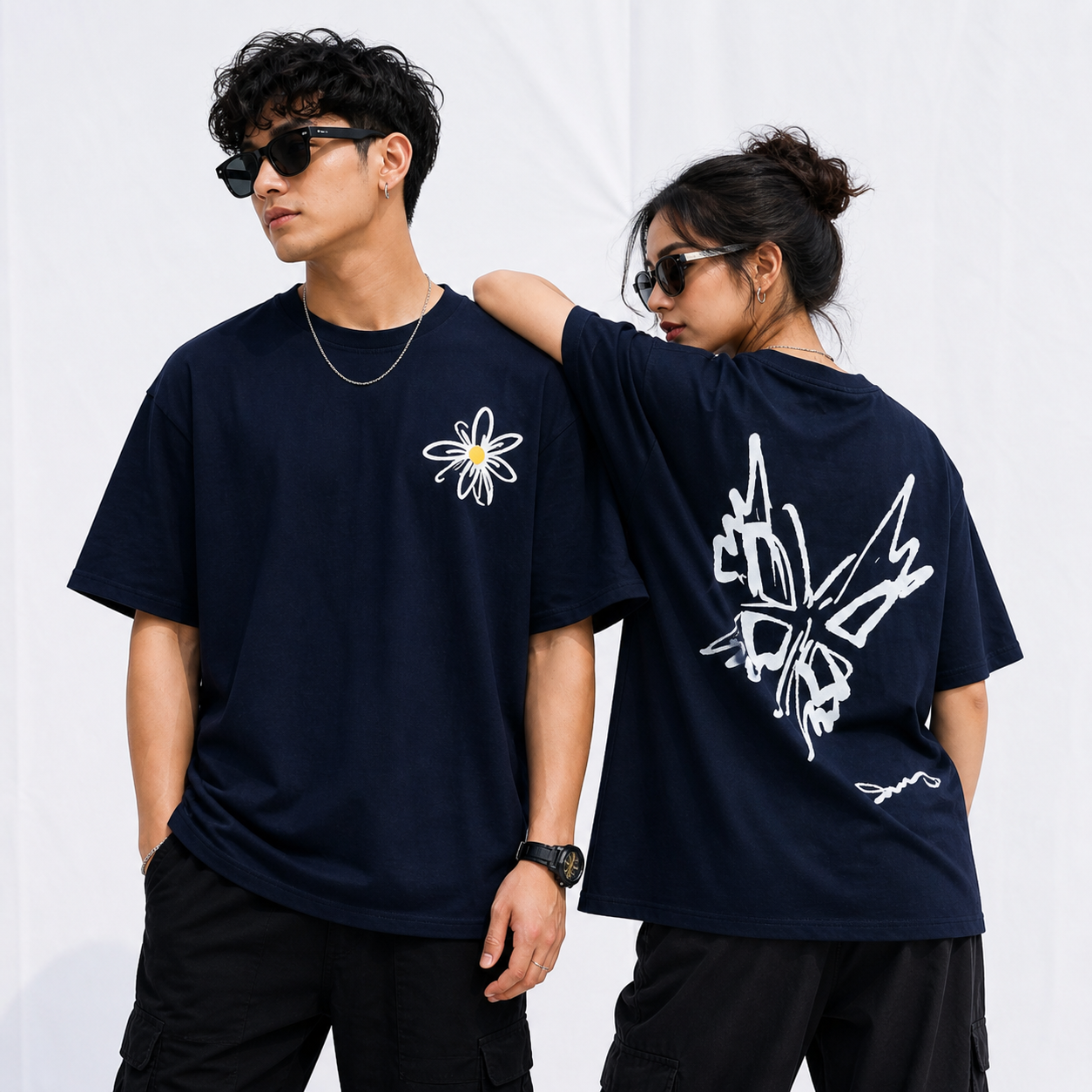 Minimal Butterfly Graphic T-Shirt – Aesthetic Streetwear Black Tee